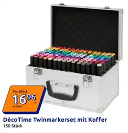 Action Déco Time Twinmarkerset mit Koffer Angebot