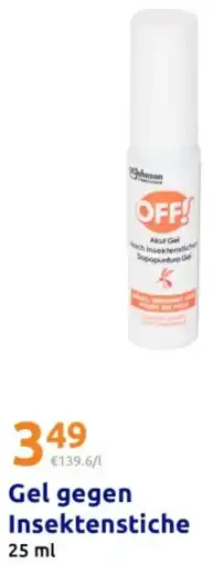 Action Gel gegen Insektenstiche Angebot
