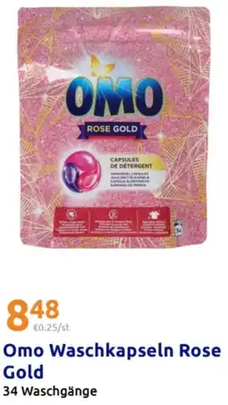 Action Omo Waschkapseln Rose Gold Angebot