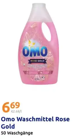 Action Omo Waschmittel Rose Gold Angebot