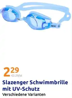 Action Slazenger Schwimmbrille mit UV-Schutz Angebot