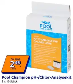 Action Pool Champion pH-/Chlor-Analysekit Angebot
