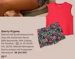 Tchibo Shorty-Pyjama Angebot