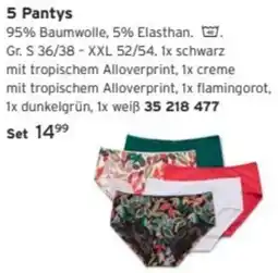 Tchibo 5 Pantys Angebot