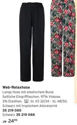 Tchibo Web-Relaxhose Angebot