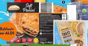 Aldi Süd Goldähren Soft Panini 320g Angebot