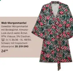 Tchibo Web-Morgenmantel Angebot