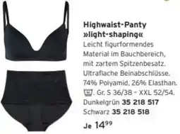 Tchibo Highwaist-Panty light-shaping Angebot