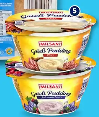 Aldi Süd Milsani Grießpudding 175g Becher Angebot