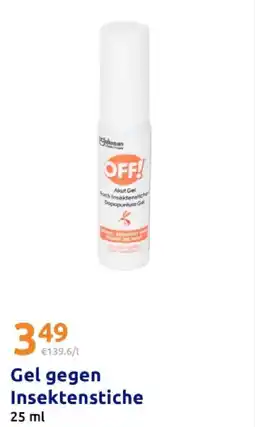 Action Off! gel gegen insektenstiche Angebot