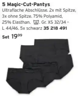 Tchibo 5 Magic-Cut-Pantys Angebot