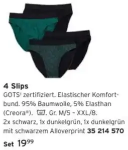 Tchibo 4 Slips Angebot