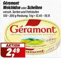 Simmel Géramont Weichkäse oder Scheiben Angebot