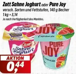 Simmel Zott Sahne Joghurt oder Pure Joy Angebot