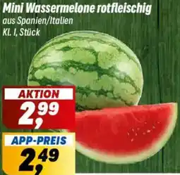Simmel Mini Wassermelone rotfleischig Angebot
