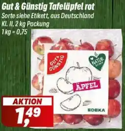 Simmel Gut & Günstig Tafeläpfel rot Angebot