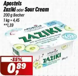 Simmel Apostels Zaziki oder Sour Cream Angebot