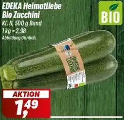 Simmel EDEKA Heimatliebe Bio Zucchini Angebot