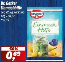 Simmel Dr. Oetker Einmachhilfe Angebot