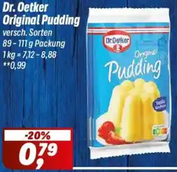 Simmel Dr. Oetker Original Pudding Angebot