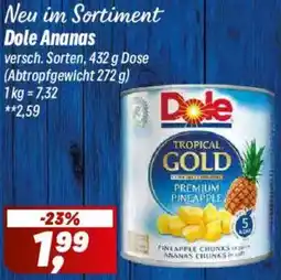 Simmel Dole Ananas Angebot