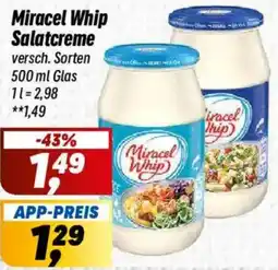 Simmel Miracel Whip Salatcreme Angebot