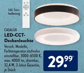 Aldi Süd Casalux LED CCT Deckenleuchte Angebot