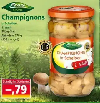 Norma Ernte Krone Champignons 280g Angebot