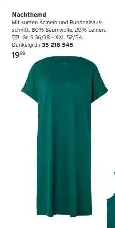 Tchibo Nacht hemd Angebot