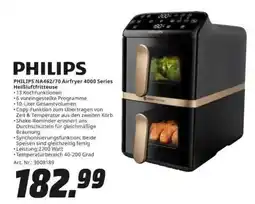MediaMarkt PHILIPS NA462/70 Airfryer 4000 Series Angebot
