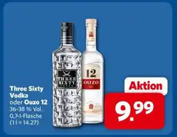 Combi Three Sixty Vodka oder Ouzo 12 Angebot