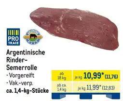 METRO Argentinische Rinder- Semerrolle Angebot