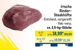 METRO Irische Rinder- Steakhüfte Angebot