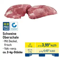 METRO Schweine Oberschale Angebot