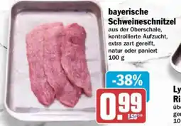 AEZ bayerische Schweineschnitzel Angebot