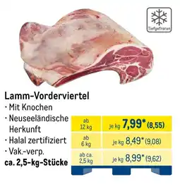 METRO Lamm-Vorderviertel Angebot