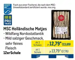 METRO MSC Holländische Matjes Angebot