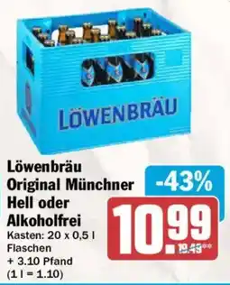 AEZ Löwenbräu Original Münchner Hell oder Alkoholfrei Angebot