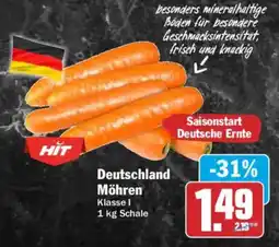 AEZ Deutschland Möhren Angebot