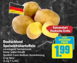 AEZ Deutschland Speisekfrühartoffeln Angebot