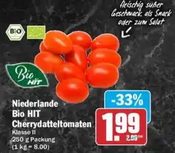AEZ Niederlande Bio HIT Cherrydatteltomaten Angebot