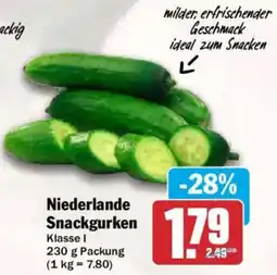 AEZ Niederlande Snackgurken Angebot