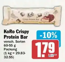AEZ KoRo Crispy Protein Bar Angebot
