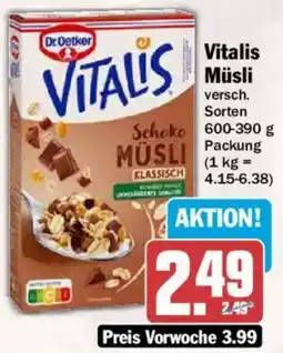 AEZ Vitalis Müsli Angebot