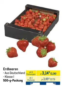 METRO Erdbeeren Angebot