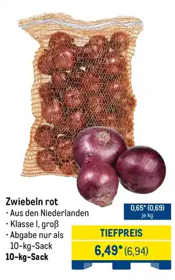 METRO Zwiebeln rot Angebot