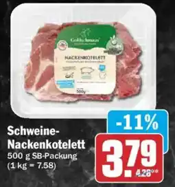 AEZ Schweine Nackenkotelett Angebot