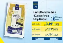 METRO METRO Chef Kartoffelscheiben Angebot