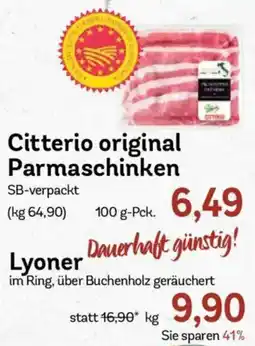 AEZ Citterio original Parmaschinken Angebot