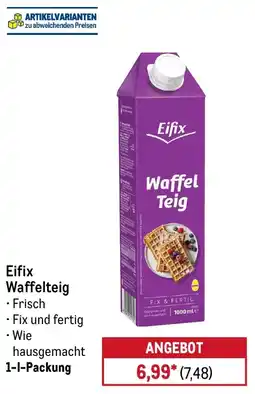 METRO Eifix Waffelteig Angebot